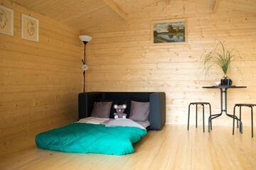 Фото номера Бунгало Делюкс Кемпинги Island Dole Tiny House г. Саласпилс 24