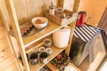 Фото номера Бунгало Делюкс Кемпинги Island Dole Tiny House г. Саласпилс 9